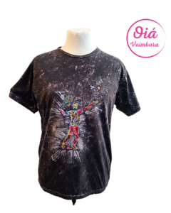 Remera Urbana Tenis, gris batik M