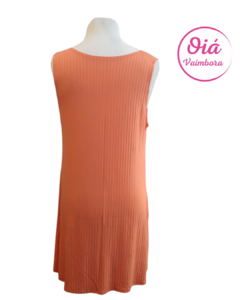 Vestido Lucero liso, naranja de M a XL - comprar online