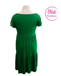 Vestido Miel Colibrí generoso, verde bennetton de M a XL - - comprar online