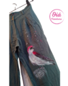 Pantalón Orilla pájaro observador, M