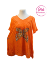 Camisola de la Amistad Mariposa, naranja XL