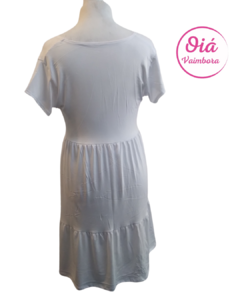 Vestido Luna Flores hasta la luna, blanco abarca desde M a XL - - comprar online