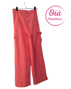 Pantalón Cargo Lunatik rosa flores - comprar online