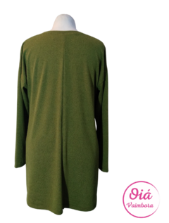 Vestido Lilith Velero, verde musgo abarca hasta XL - comprar online