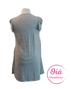 Vestido Mandiara gris colibri - comprar online