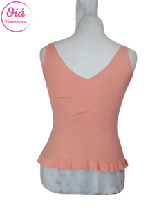 Musculosa Hilares rosa flores - comprar online