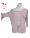 remeron tere rosa bailarina pintada