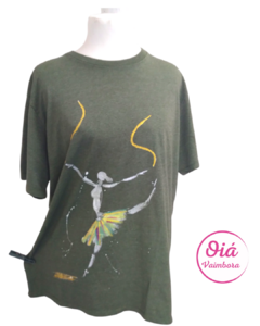 remera Alquimia verde bailarina