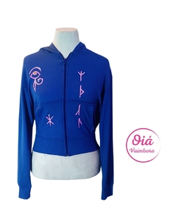 Campera Vientos azul ojo horus