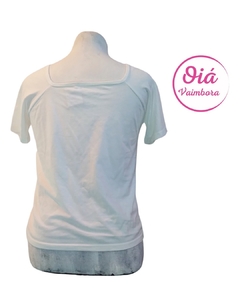 Remera Quadre blanco bailarina XL - comprar online