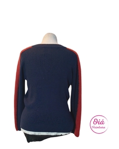 Sweater Luise azul marino L - comprar online