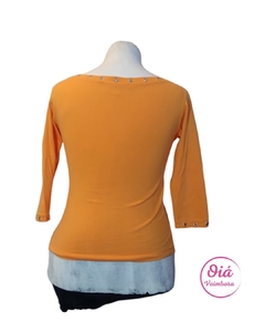 Remera Risa naranja M - comprar online