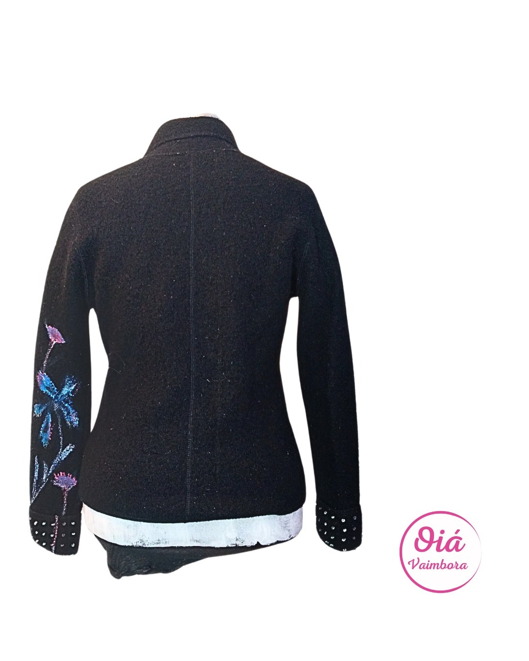 Saco Fulanita negro M - comprar online