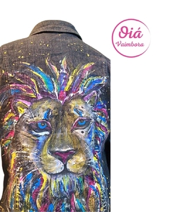 Campera Energy Tigre colorido, jeans L - comprar online