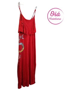 Vestido serpent rojo M