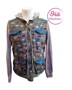 Campera Verde Musgo Tete L - comprar online