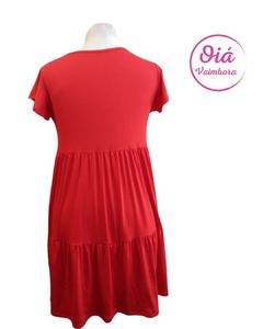 Vestido Miel mariposa en vuelo, rojo de M a XL - comprar online