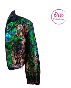 Campera ochentosa tigre cuero M/L - tienda online