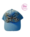 Gorra celeste mariposa aquatic