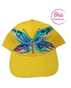 Gorra amarillo mariposa radiante