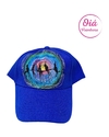 Gorra azul pájaros del amor