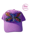 Gorra violeta, mariposa