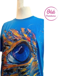 Remera Urbana Ojo Intuitivo, azul francia L/XL - - comprar online