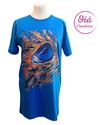 Remera Urbana Ojo Intuitivo, azul francia L/XL -