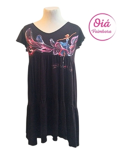 Vestido Miel Bailarina negro de M a XL