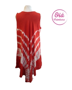 Vestido Antonia Mariposa, rojo abarca hasta XL real - comprar online