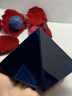 Pirâmide Ágata Azul