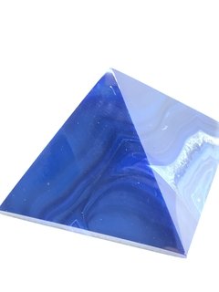 Pirâmide Ágata Azul - comprar online