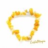 Pulseira Em Jade Amarelo