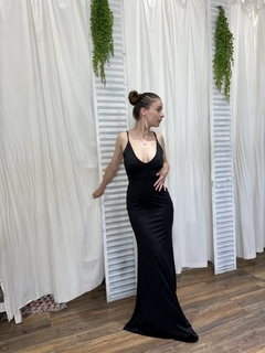 Imagen de VESTIDO SIRENA NUDO negro