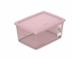 ORGANIZADOR COM TAMPA 7,5 L ROSÉ cod. or80467