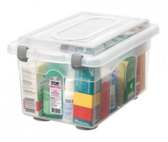 ORGANIZADOR PLASTICO C/ TRAVA SANREMO 4,3L cod.955