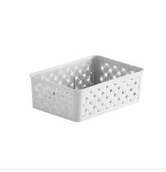 CESTO ORGANIZADOR RATTAN 19cm C X 13cm L X 6,5cm A cod.822