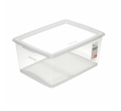 ORGANIZADOR COM TAMPA 30 L NATURAL 30L cod. or80700