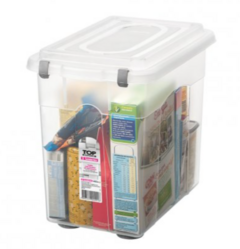 ORGANIZADOR PLASTICO C/ TRAVA SANREMO 26,2L cód.965