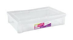 Organizador Plástico Largo Cristal 29L cod.OR22001