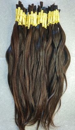 45 cm CABELO HUMANO INDIANO (50 gramas) D4 - Gi Matthias - Beleza Negra Hair