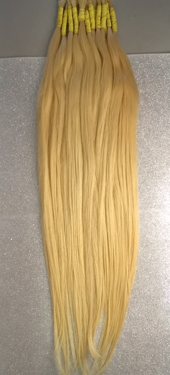 70 cm CABELO HUMANO loiro indiano (50 gramas) L8 - Gi Matthias - Beleza Negra Hair