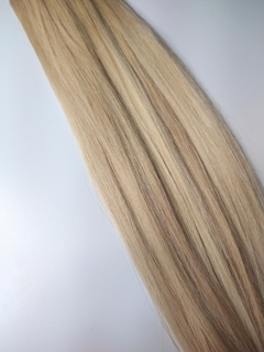 65 cm CABELO HUMANO loiro indiano (50 gramas) L10 - Gi Matthias - Beleza Negra Hair