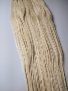 75 cm cabelo humano vietinamita loiro (50 gramas) vl1