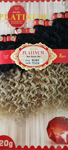 Cabelo Human Hair Platinum Ruby na internet