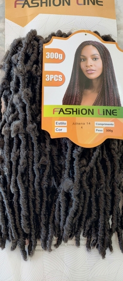 Cabelo Orgânico Crochet Braid Fashion Line Athena - Gi Matthias - Beleza Negra Hair