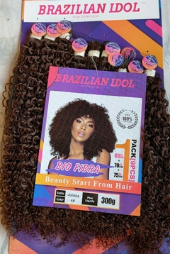 Cabelo Bio Fibra Brazilian Idol Juliana na internet