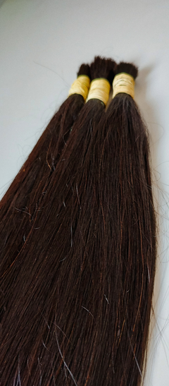 Cabelo Humano Vietnamita 80 CM V3 (50 Gramas) - Gi Matthias - Beleza Negra Hair