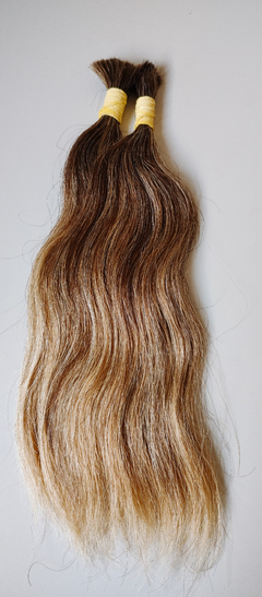 Cabelo Humano Brasileiro 30 CM BN6 (64 gramas) - Gi Matthias - Beleza Negra Hair