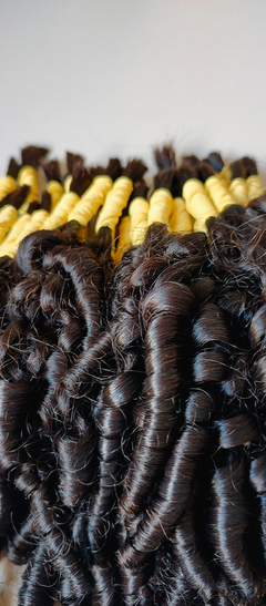 Cabelo Humano Brasileiro Permanentado 50 CM B14 (50 gramas) - Gi Matthias - Beleza Negra Hair